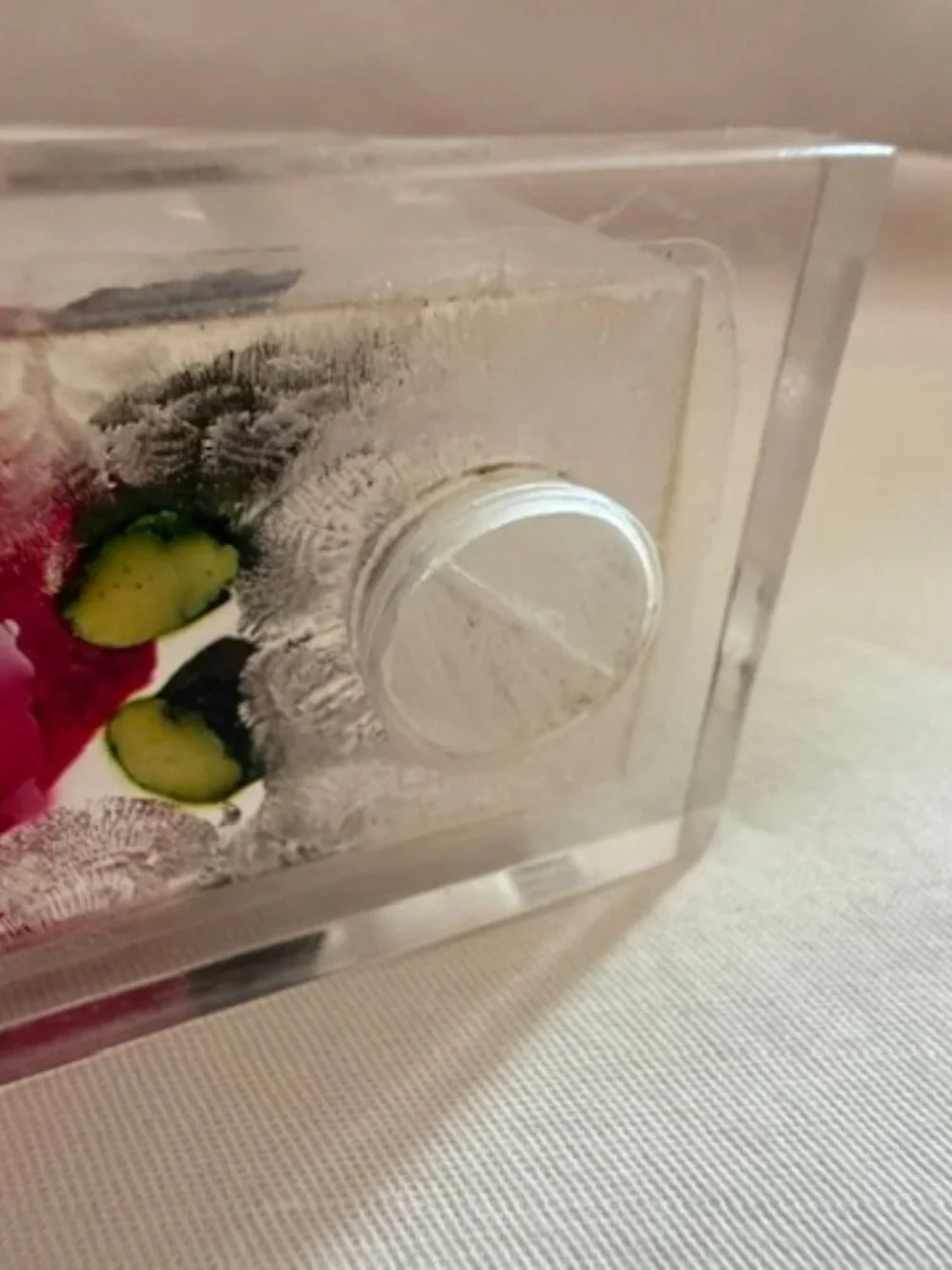 Vintage Lucite Salt and Pepper Shaker